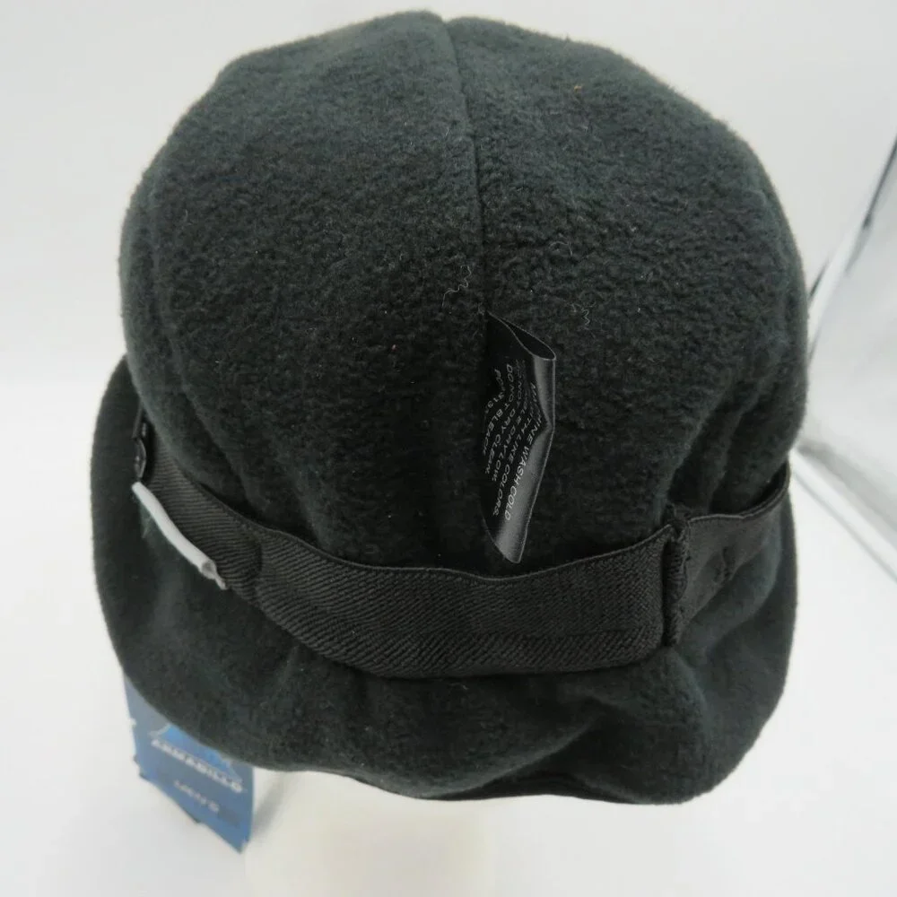 Armadillo Hat Cap Strap Back Mens Medium Waterproof Thinsulate Ear‎ Flap Fleece